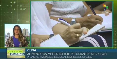Presidente de Cuba anuncia preparativos para inicio de curso lectivo