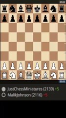 First miniature against the Franco Hiva Gambit