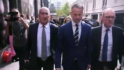 Ryan Giggs leaves court as jury fails to reach verdict