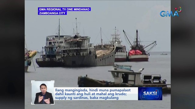 Ilang mangingisda, hindi muna pumapalaot dahil kaunti ang huli at mahal ang krudo; supply ng sardinas, baka magkulang | Saksi