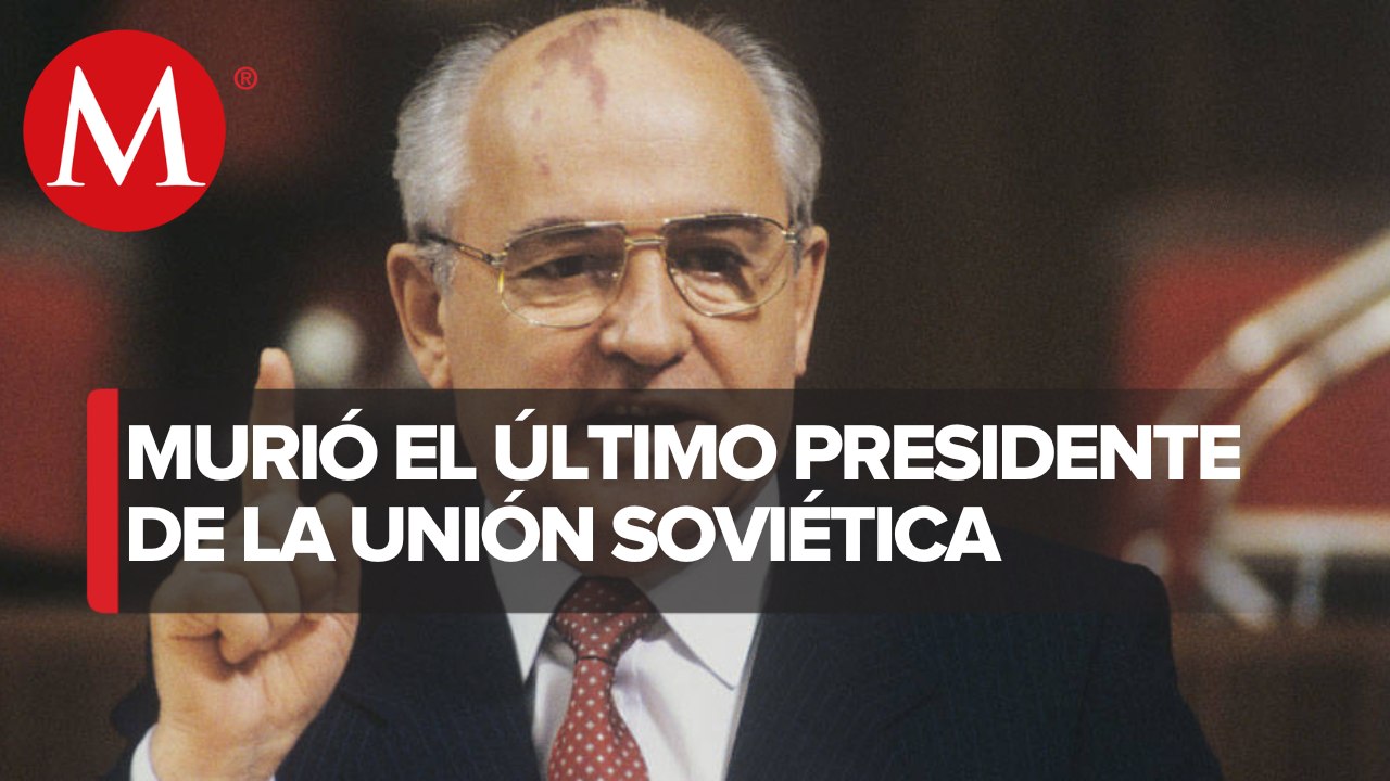Murió Mijaíl Gorbachov, último presidente de la Unión Soviética