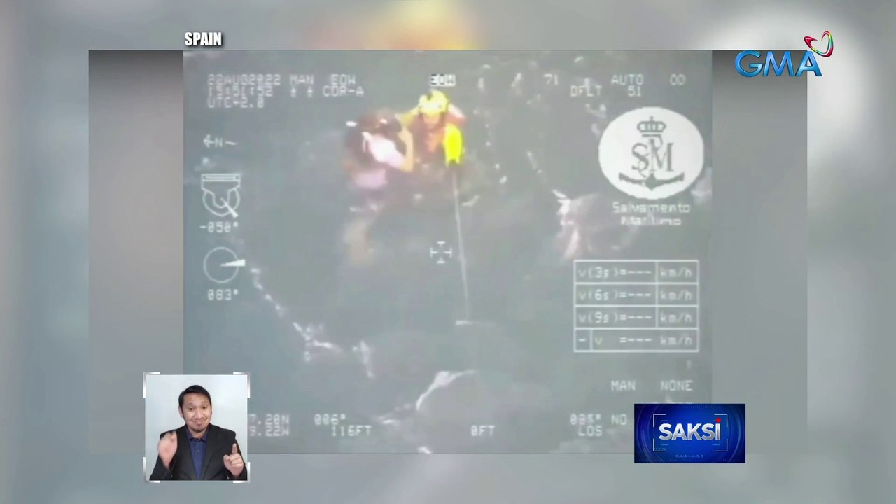 Babaeng paddleboarder na inanod sa gitna ng dagat, sinagip ng Coastguard | Saksi