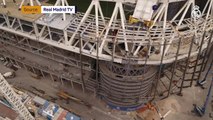 Real Madrid's Santiago Bernabeu undergoes huge renovations