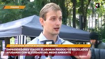 Emprendedores verdes: Elaboran productos reciclados ayudando con el cuidado del medio ambiente