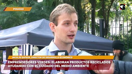 Emprendedores verdes: Elaboran productos reciclados ayudando con el cuidado del medio ambiente