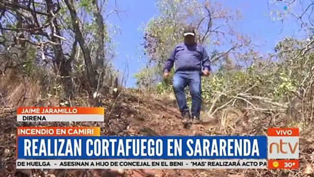 Controlan incendios en Santa Cruz, bomberos exigen nuevo carro
