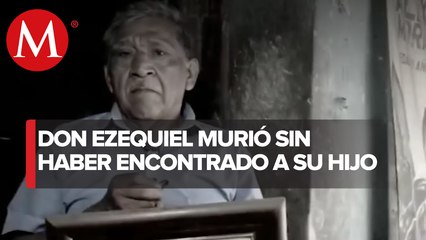 Dan último adiós a Don Ezequiel Mora Chora, padre de uno los 43 normalistas de Ayotzinapa
