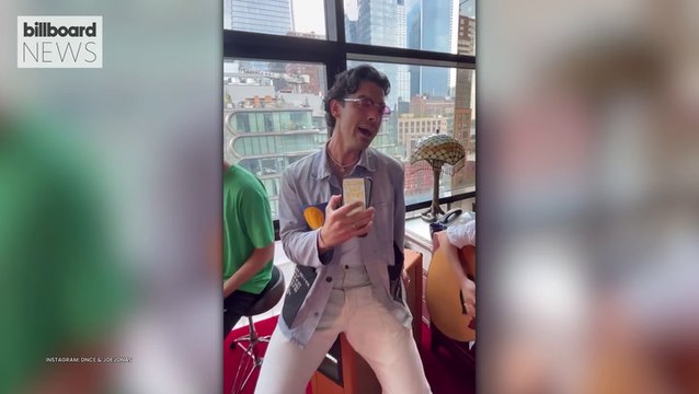 Joe Jonas Covers Fellow Disney Star Hilary Duff’s ‘Coming Clean’ With DNCE | Billboard News