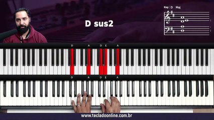 Aula de Teclado - Ao vivo