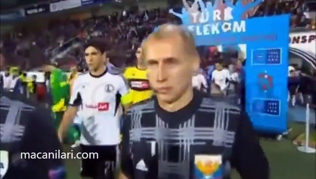 Trabzonspor 2-0 Legia Varşova 24.10.2013 - 2013-2014 European League Group J Matchday 3