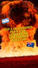 Argentina y Australia tienen mejores oportunidades de sobrevivir a una guerra nuclear