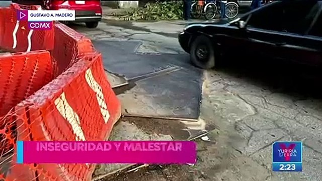 Baches en la GAM generan afectaciones y delincuencia en zona escolar