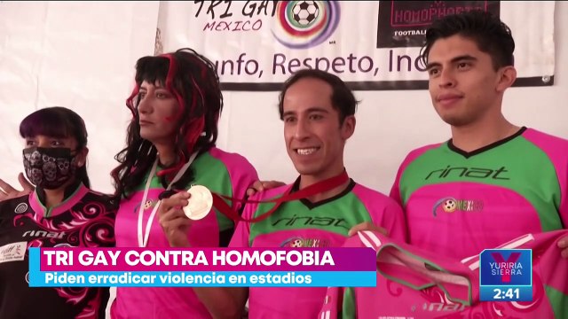 Tri Gay busca erradicar el grito homofóbico en estadios de futbol
