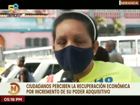 Ciudadanos perciben la recuperación económica por incremento de su poder adquisitivo