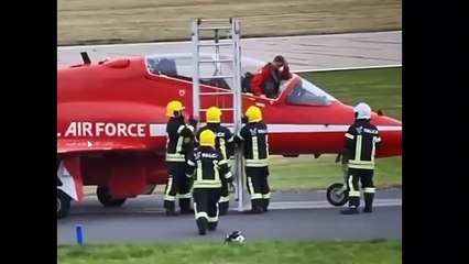 Pássaro atinge avião e causa acidente assustador durante show aéreo