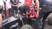 Savunma Sanayi Başkanı İsmail Demir, F1 aracından gözdağı verdi