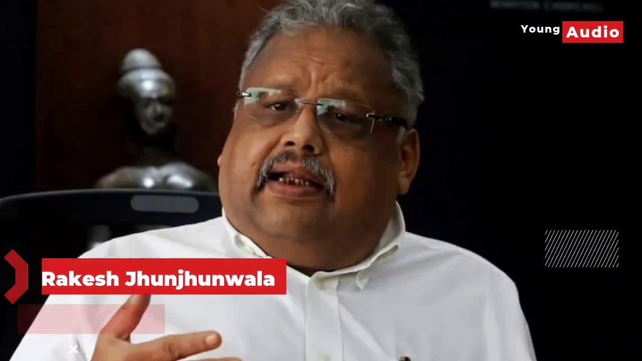 राकेश झुनझुनवाला के "मन की बात" | Rare interview of Rakesh Jhunjhunwala Hindi |  @Young Audio