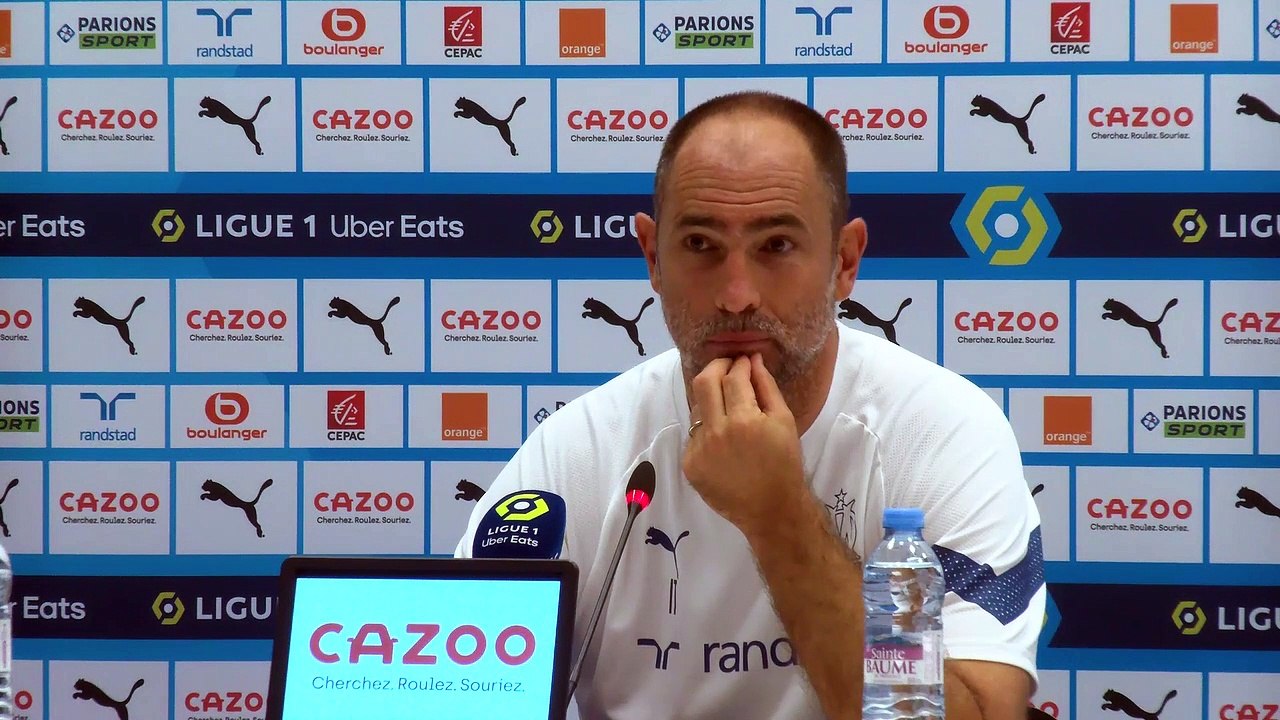 La conférence de presse d'Igor Tudor après la victoire de l'OM 1-0 contre Clermont