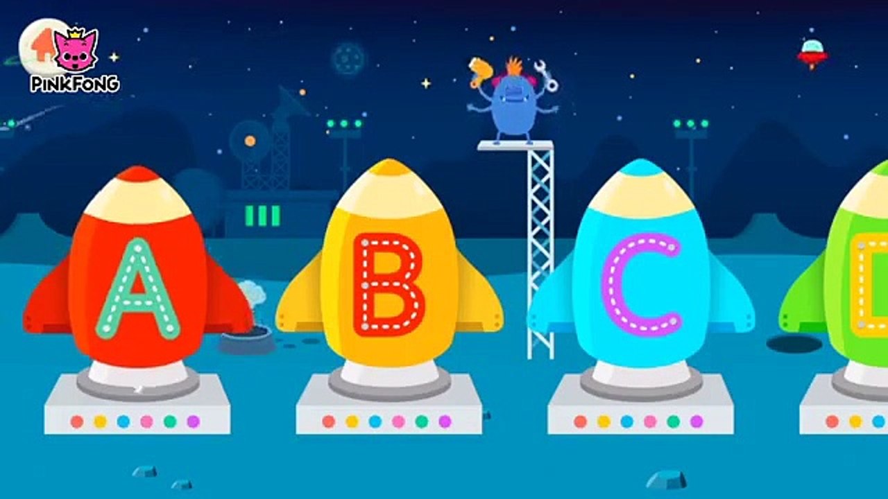 Learn to Write Uppercase Alphabets A to Z in 20mins | PINKFONG ABC ...