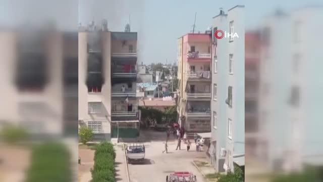 Evi ateşe verip içinde oturmuştu: Çocuğu aldıracağım deyince evi ateşe verdim