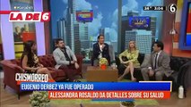 Alessandra Rosldo revela el estado de salud de Eugenio Derbez tras accidente