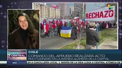 Partidarios de las opciones frente a la nueva Constitución de Chile anuncian cierres de campaña