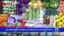 Surquillo: leve incremento de productos de primera necesidad en mercado minorista