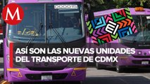 Inician operaciones nuevas unidades de transporte público en la CdMx