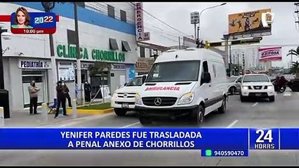 Yenifer Paredes cumplirá el mandato de prisión preventiva en el Penal de Mujeres de Chorrillos
