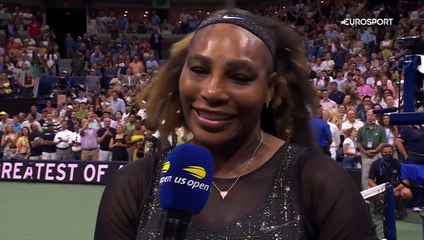 Serena, euphorique : "Il reste encore un petit peu en moi"