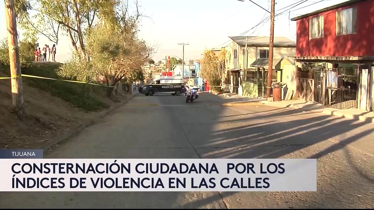 Aun con la presencia de miles de elementos de la guarida nacional y del ejército, los tijuanenses viven preocupados.