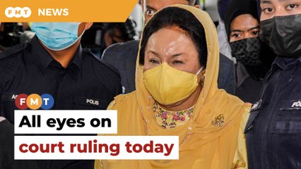 Rosmah arrives at High Court for corruption trial verdict