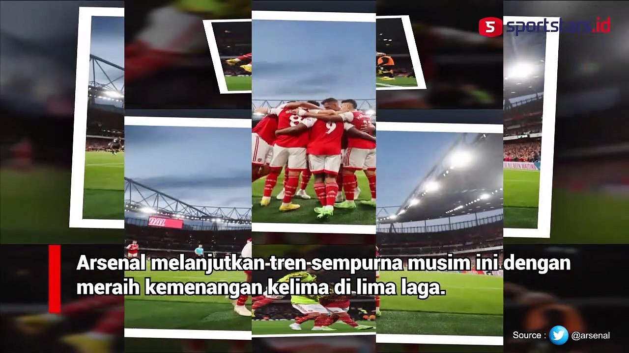 Arsenal Lima Kali Menang di Lima Laga, Bintang Muda Ini Sebut Timnya Punya Mental Juara