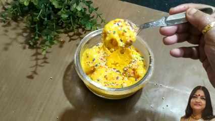 Homemade Mango Ice-cream