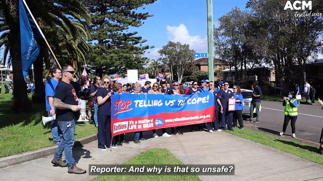 Nurses and midwives go on 24-hour strike in Newcastle | September 1, 2022 | Newcastle Herald