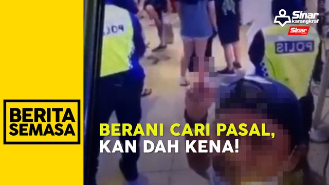 Polis tahan warga asing biadab