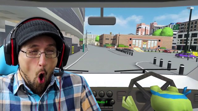 AMAZING FROG ESCAPE from GRANNY! WE STOLE HER CART! (FGTEEV Ninja Turtles Hello Neighbor Drama) #9