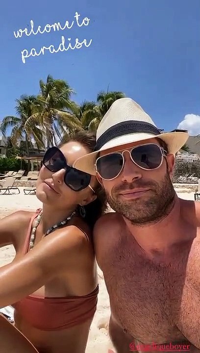 ASÍ SIGUEN LAS VACACIONES DE ANGELIQUE BOYER Y SEBASTIÁN RULLI