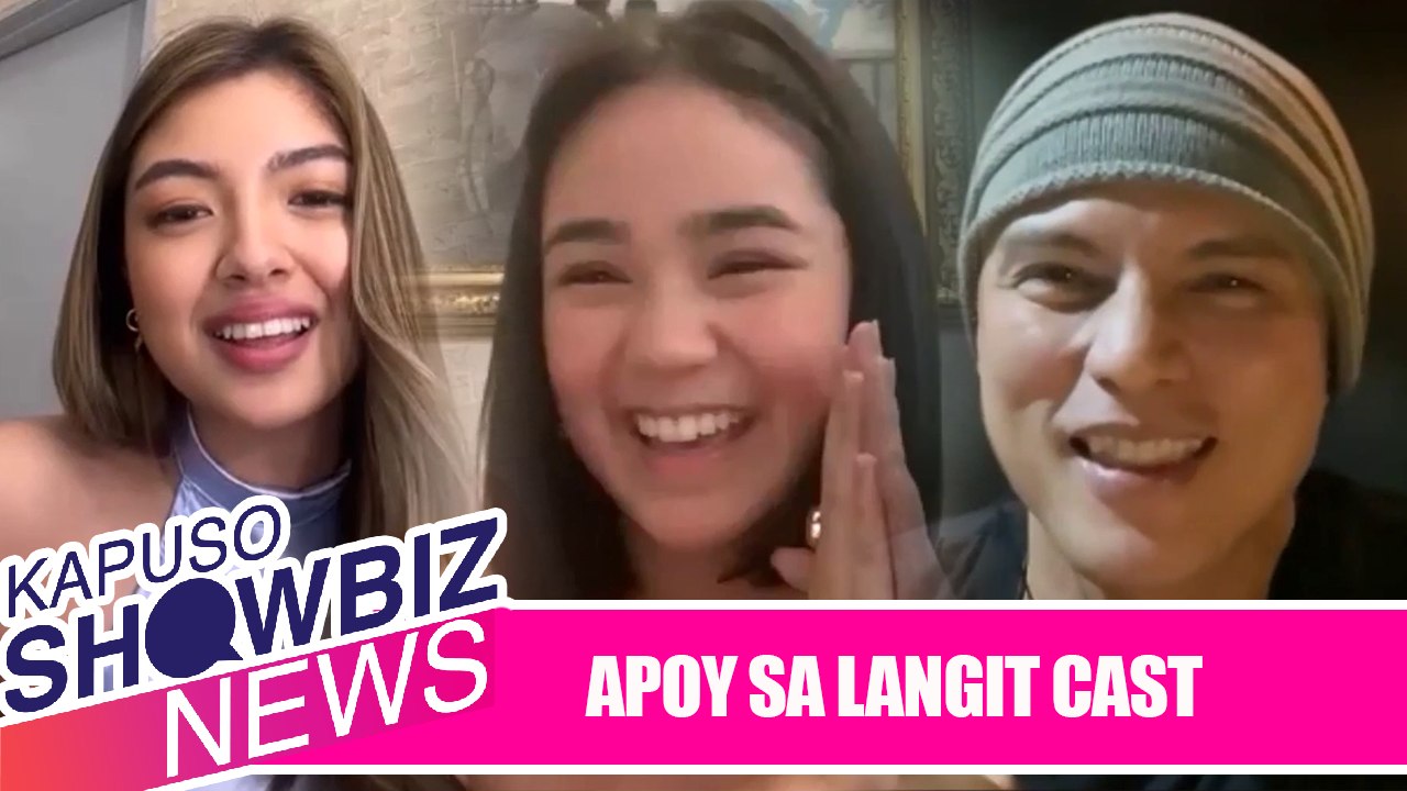 'Kapuso Showbiz News: Zoren, Mikee, at Lianne, nagpasalamat sa 'Apoy sa Langit'