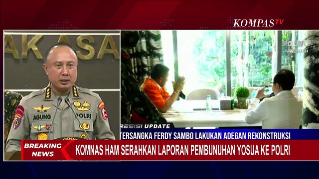 Terima Laporan Pembunuhan Brigadir Yosua, Polri Akan Menindaklanjuti Rekomendasi dari Komnas HAM