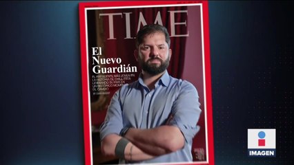 Gabriel Boric protagoniza portada de revista 'Time'