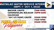 Maynilad, magpapatupad ng water service interruption sa ilang lungsod sa NCR at karatig-probinsya