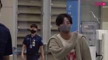 BTS V Airport Arrival in Korea! [9-01-22]