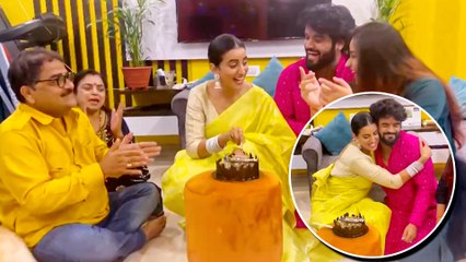 डार्लिंग' के हीरो के साथ अक्षरा सिंह ने मनाया अपना जन्मदिन