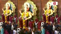 Watch : Devotees offer prayers to Lalbaugcha Raja in Mumbai