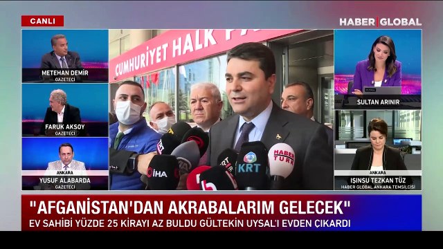 Parti liderine Afgan ev sahibi şoku!