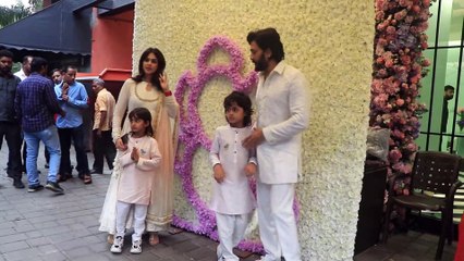 Riteish Deshmukh With Family Visit Arpita Khan Sharma’s Residence For Ganpati Celebration 2022