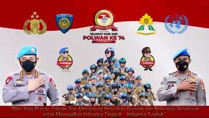 Selamat Hari Jadi Ke - 74 Polisi Wanita Republik Indonesia
