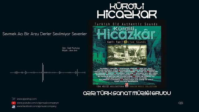 Canlı Fasıl Kürdili Hicazkar - Sevmek Acı Bir Arzu Derler Sevilmiyor Sevenler (Official Audio)