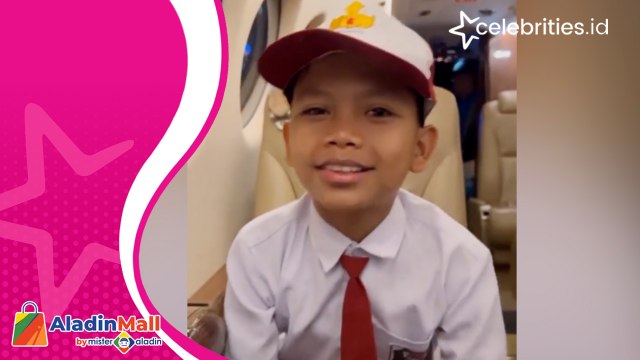 Aksi Farel Prayoga Berangkat Sekolah Naik Jet Pribadi Jadi Sorotan